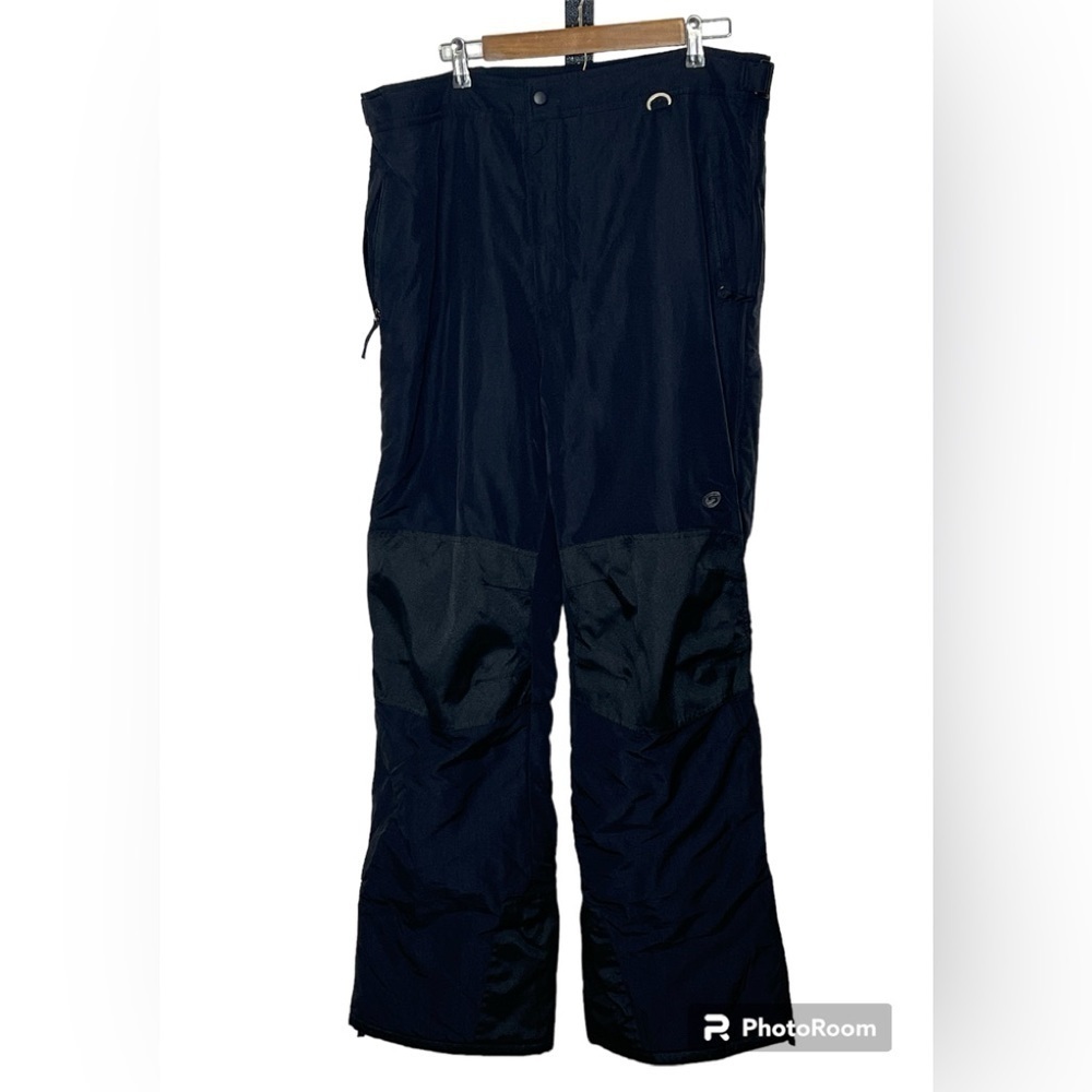 Slalom Black Snowboarding Pants Sz XL